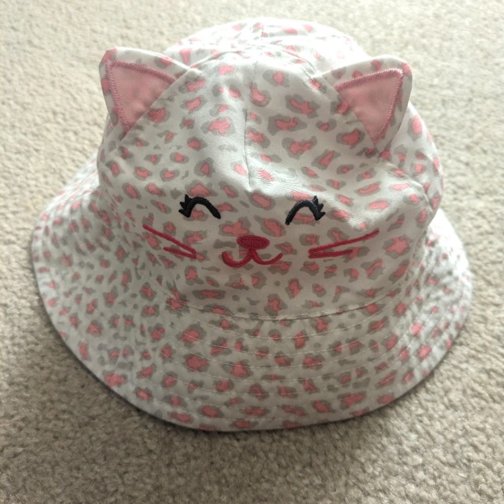 Jumping Beans Baby Cat Ears Sun Hat, Size 6-18 months